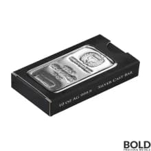 Silver 10 oz Germania Mint Cast Bar