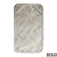 Silver 5 oz JBR Bar