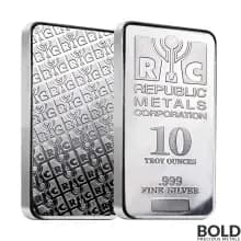 Icon for Silver 10 oz Republic Bar
