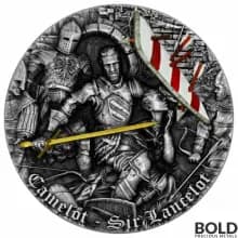 Icon for 2022 Silver 2 oz Niue Sir Lancelot Antiqued High Relief
