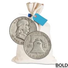 90% Silver - $1 FV Franklin Half Dollar Circulated