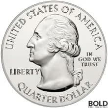 2017 Silver 5 oz ATB George Rogers Clark, Indiana