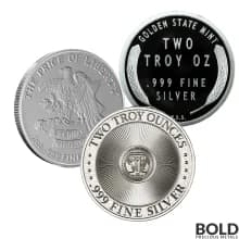 Silver - 2 oz Random Round (our choice)