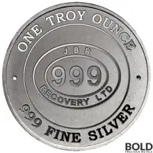 Silver 1 oz JBR Round
