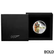 Icon for 2022 Tuvalu James Bond Dr. No 60th Anniversary 1 oz Silver Color Proof