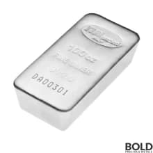 Icon for Silver 100 oz Italpreziosi Bar