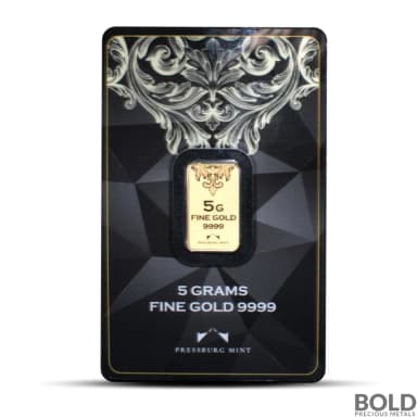Icon for 5 Gram Pressburg Gold Bar