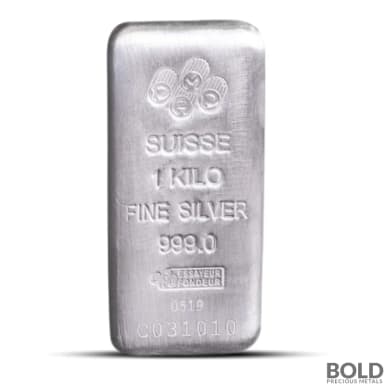Icon for 1 Kilo PAMP Silver Cast Bar
