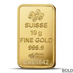 10 Gram PAMP Rosa Gold Bar