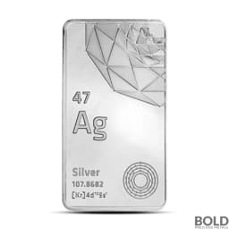10 oz Elemetal Silver Bar