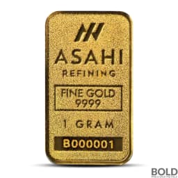 1 Gram Asahi Gold Bar