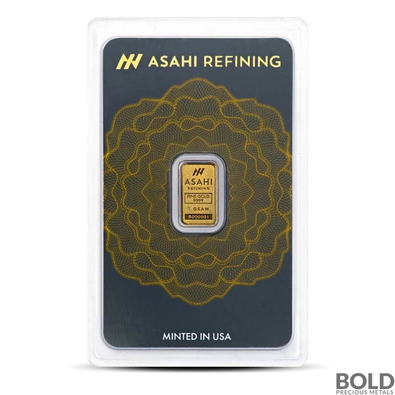 1 Gram Asahi Gold Bar