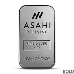 1 oz Asahi Diwali Silver Bar