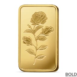 20 Gram PAMP Rosa Gold Bar