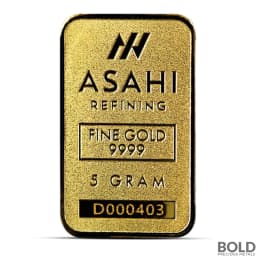5 Gram Asahi Gold Bar