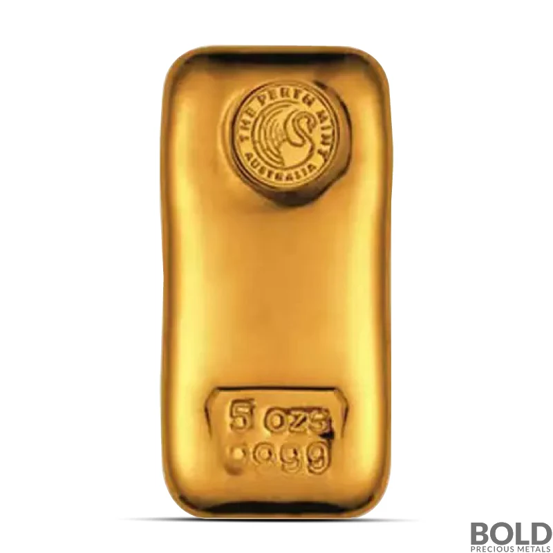 5 oz Perth Gold Cast Bar