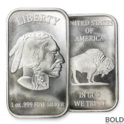 Icon for Silver - 1 oz Buffalo Bar