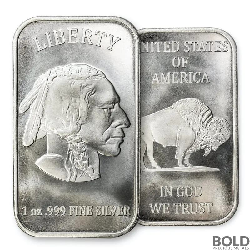 Icon for Silver - 1 oz Buffalo Bar