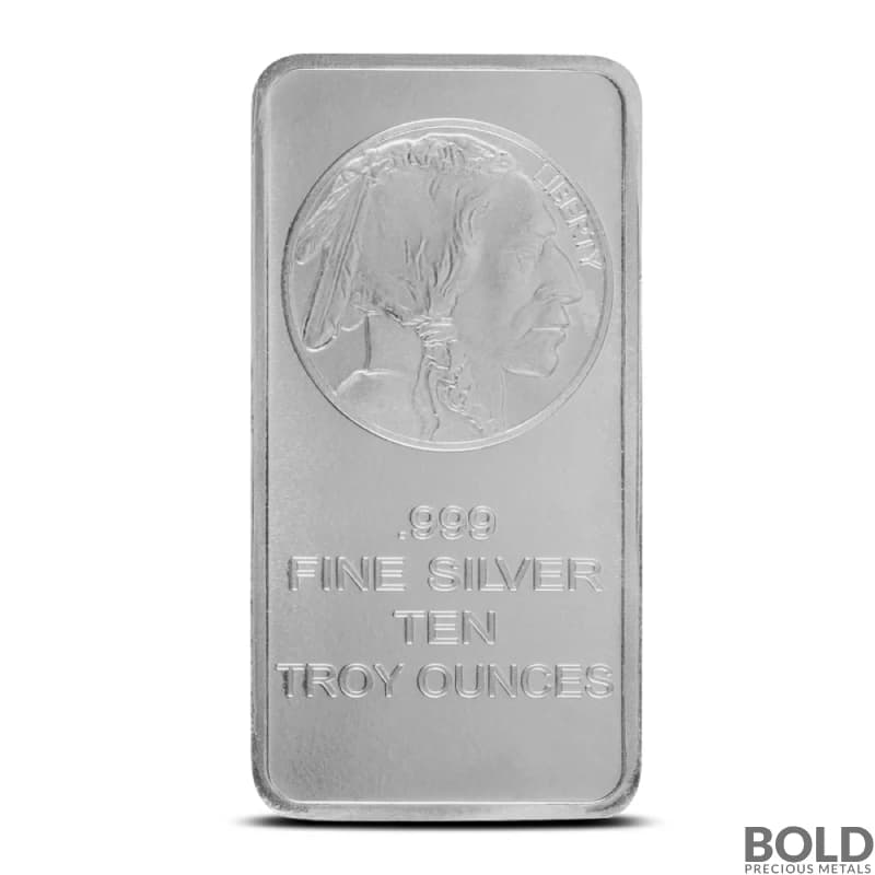 Icon for Silver 10 oz Buffalo Bar