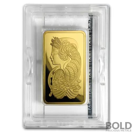 Gold Bar PAMP - 5 oz