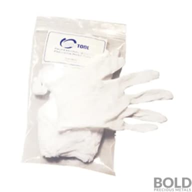 Icon for White Cotton Gloves - 1 Pair - Large
