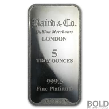 Icon for Platinum Bar Baird - 5 oz