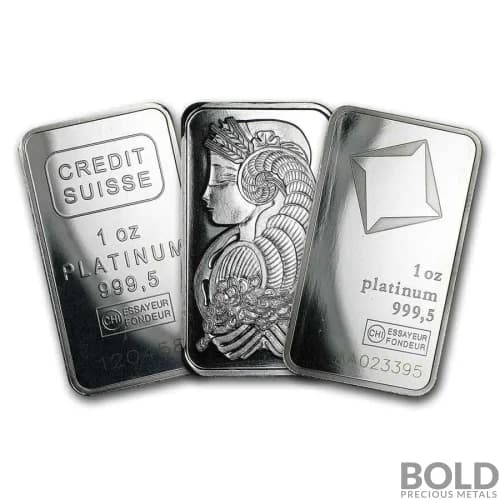 Platinum Bar (Our Choice) - 1 oz