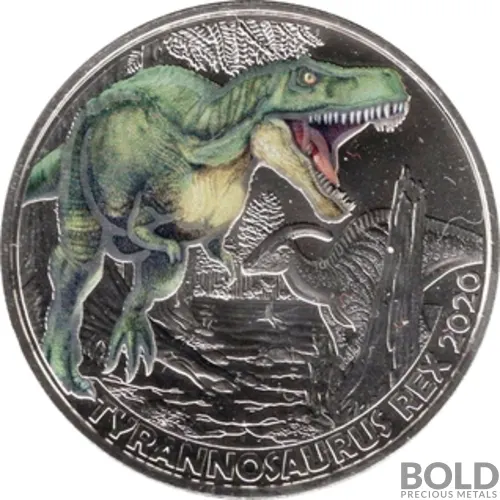 2020 Austria Dinosaur Tyrannosaurus Rex Clad (*no silver)