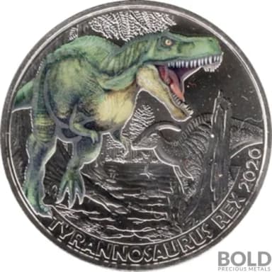 Icon for 2020 Austria Dinosaur Tyrannosaurus Rex Clad (*no silver)