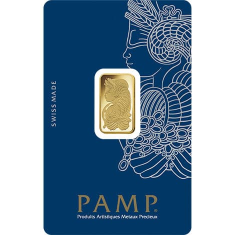Gold Bar PAMP - 2.5 Gram