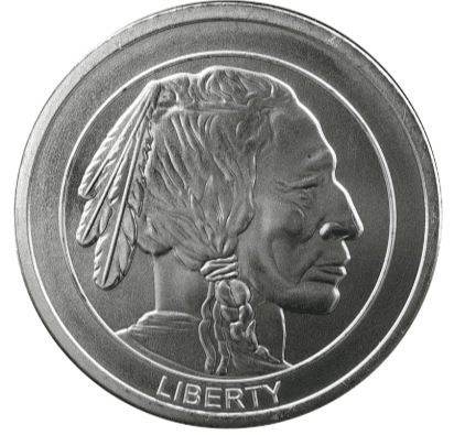 1 oz Buffalo Silver Round (CNT Minting)