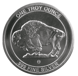1 oz Buffalo Silver Round (CNT Minting)