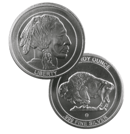 1 oz Buffalo Silver Round (CNT Minting)