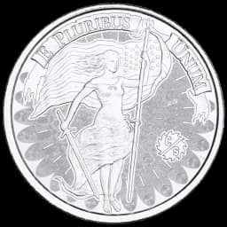 Silver 1 oz Unity & Liberty Round