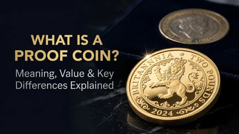 What Is a Proof Coin? Meaning, Value & Key Differences