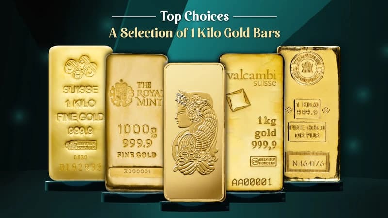 Top Choices A Selection of 1 Kilo Gold Bars