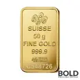 Gold 50 Gram PAMP *Fortuna* Bar