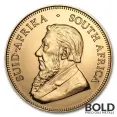 1 oz South African Gold Krugerrand Tube (10 Coins, Random Year)
