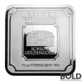 Silver 10 oz Geiger Edelmetalle Square Bar (Original)