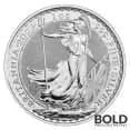 2023 1 oz British Silver Britannia King Charles III Monster Box (500 Coins, BU)