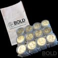 90% Silver - $500 FV Mixed Half Dollars Bag Circulated/Junk