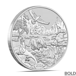 2026 1 oz Perth Wonders of Australia Outback Silver Coin
