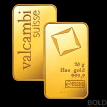 Gold Bar Valcambi - 20 Gram