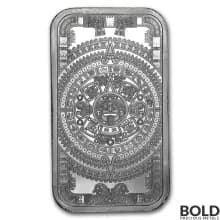 Silver - 1 oz Aztec Calendar Bar