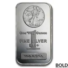Silver - 1 oz Walking Liberty Bar