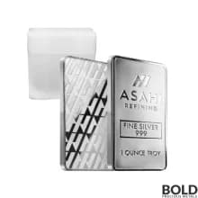 1 oz Asahi Silver Bar (Lot of 5)