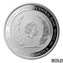 2021 EC8 Grenada: Coat of Arms 1 oz Silver BU