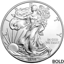 1997 1 oz American Silver Eagle (BU)