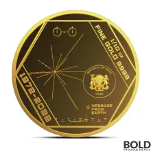 2022 1/10 oz Chad Pioneer Plaque Gold Coin (Proof-like)