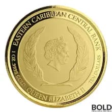 2018 EC8 Anguilla Lobster 1 oz Gold Proof (Colored)